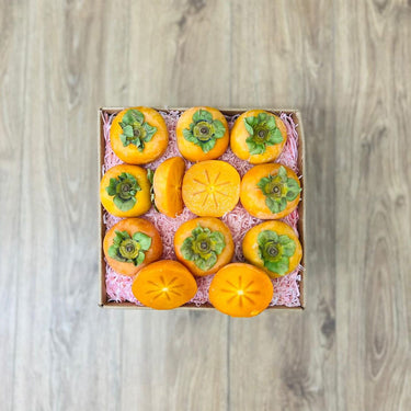 Fuyu Persimmons Specialty Box Tropical Fruit Box Small (3 Pounds)